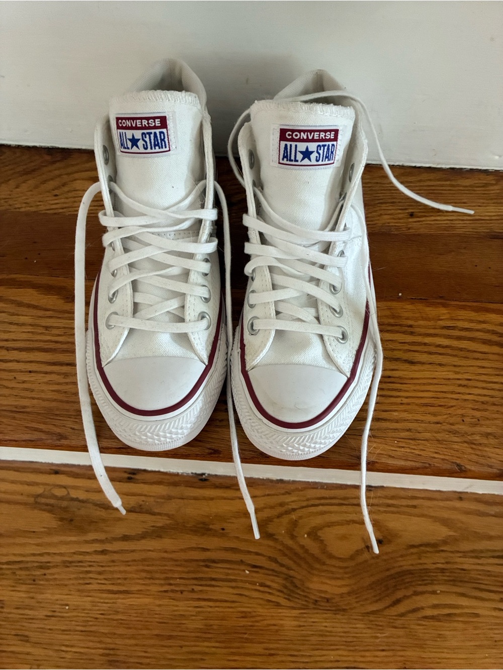 Converse White High-Top Women's Sneakers